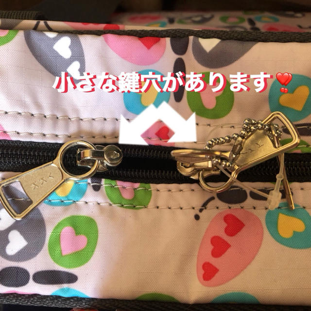 LeSportsac(レスポートサック)の未使用❣️ 希少 レスポート サック 鍵付き 蝶々 ボストン バック❣️ レディースのバッグ(ボストンバッグ)の商品写真