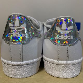 アディダス(adidas)のセール　新品　アディダス　スタンスミス　ホログラム　オーロラ　ホワイト　24(スニーカー)