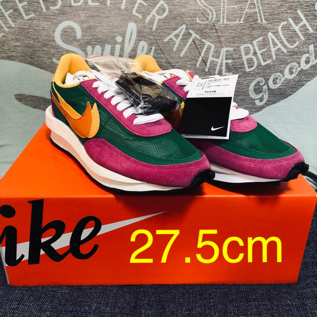 NIKE SACAI LDWAFFLE パイングリーン