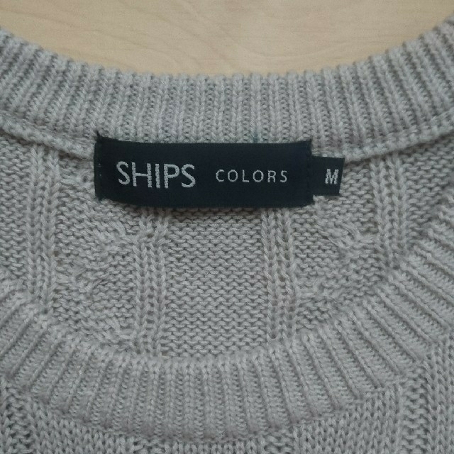 SHIPS(シップス)の【美品】SHIPS 半袖ニット メンズのトップス(ニット/セーター)の商品写真