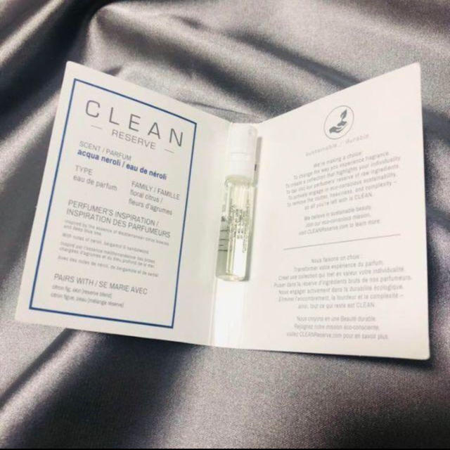 CLEAN(クリーン)のCLEAN クリーン リザーブ アクアネロリ 1.5ml コスメ/美容の香水(ユニセックス)の商品写真
