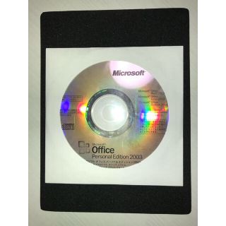 マイクロソフト(Microsoft)のOffice Personal Edition 2003(その他)