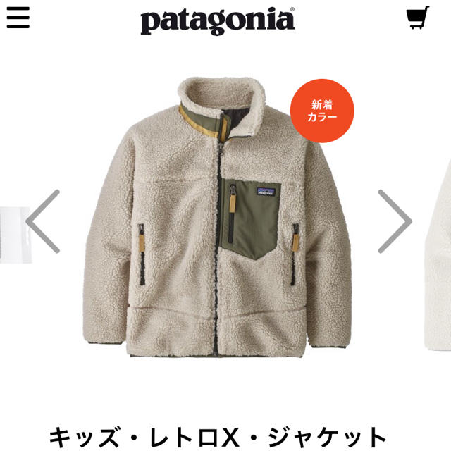 patagonia(パタゴニア)のパタゴニアキッズ レトロx XXL レディースのジャケット/アウター(ブルゾン)の商品写真