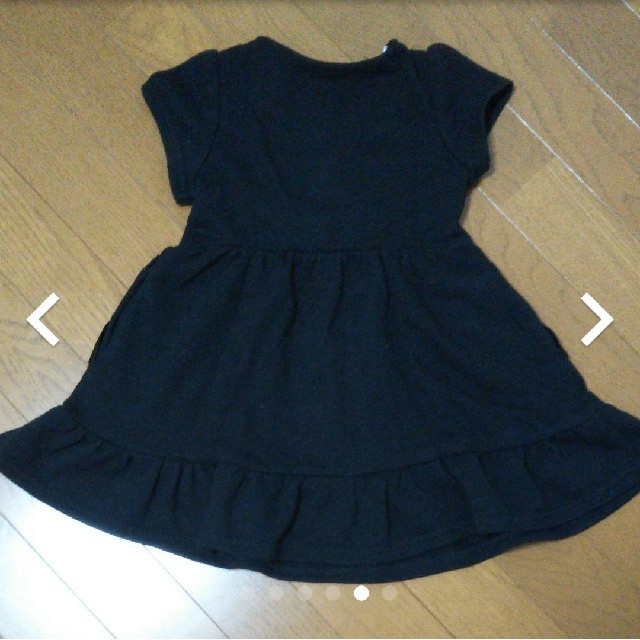 anyFAM(エニィファム)のエニィファム 100 ワンピース リボン ラメ キッズ/ベビー/マタニティのキッズ服女の子用(90cm~)(ワンピース)の商品写真