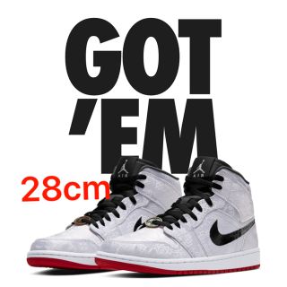 ナイキ(NIKE)のNIKE Air Jordan1 Mid Fearless clot(スニーカー)