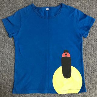 ムジルシリョウヒン(MUJI (無印良品))の無印良品 プリントTシャツ キッズ130 ホタル 良品計画(Tシャツ/カットソー)
