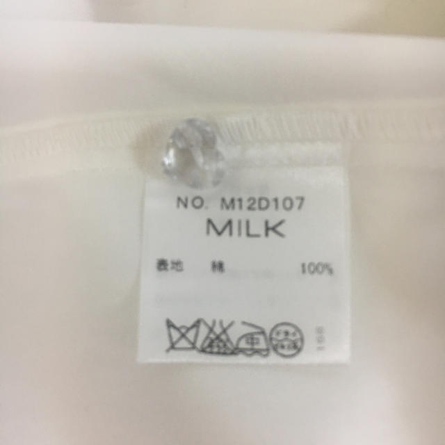 MILK ブラウス 《新品 未使用》 レディースのトップス(シャツ/ブラウス(長袖/七分))の商品写真