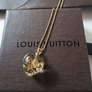 ルイヴィトン(LOUIS VUITTON)のLOUIS VUITTON　ネックレス　ハート　レア(ネックレス)