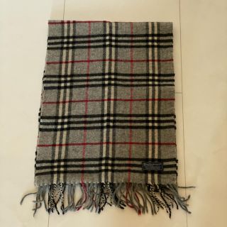 バーバリー(BURBERRY)のBurberry ラムウールマフラー(マフラー)