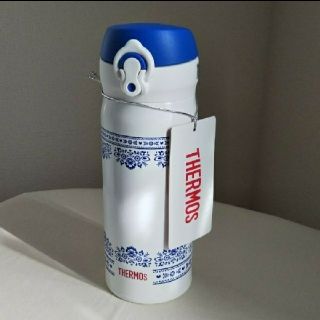 サーモス(THERMOS)のケータイマグ ワンタッチオープン 水筒  400ml 新品(弁当用品)