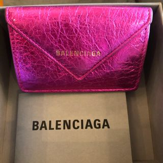 バレンシアガ(Balenciaga)のBALENCIAGA バレンシアガ コンパクト レザー 三つ折り 財布　(折り財布)