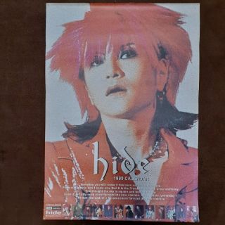 hide ポスター　カレンダー表紙(ミュージシャン)