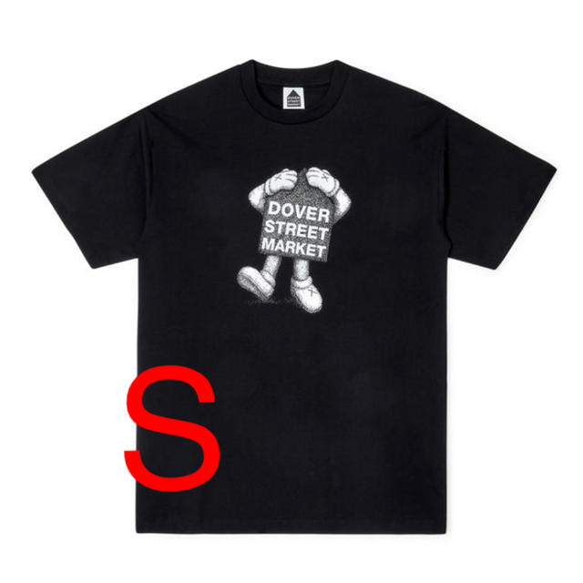 DSM kaws Tee S 黒　ブラック　black