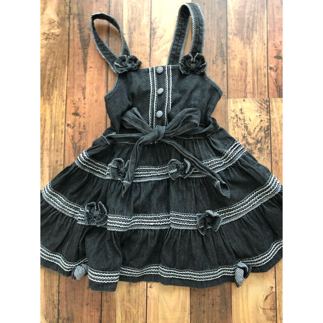 mezzo piano(メゾピアノ)のセットアップ　120 キッズ/ベビー/マタニティのキッズ服女の子用(90cm~)(ドレス/フォーマル)の商品写真