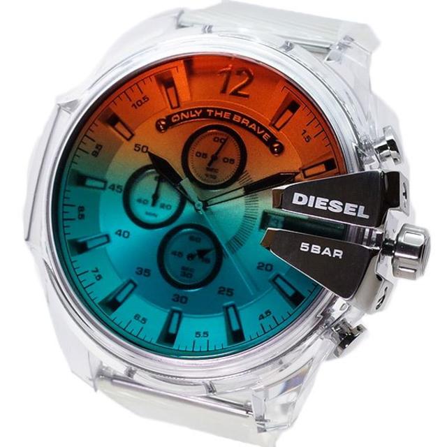ディーゼル 腕時計 メンズ DZ4515 クォーツ スケルトン