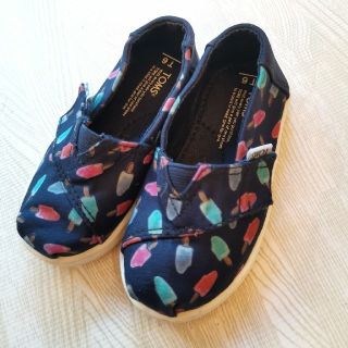 TOMS キャンバスシューズ(スリッポン)