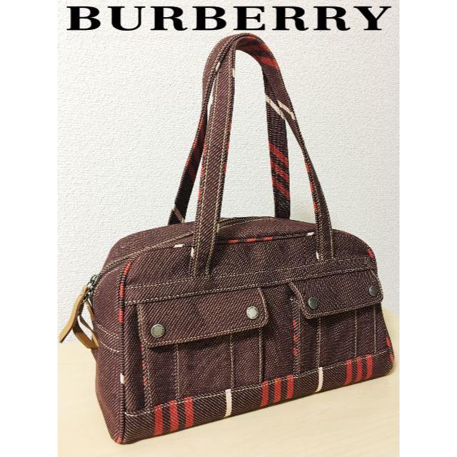 BURBERRY BLUE LABEL(バーバリーブルーレーベル)の【美品】BURBERRY ブルーレーベル ハンドバック セミショルダー レディースのバッグ(ハンドバッグ)の商品写真