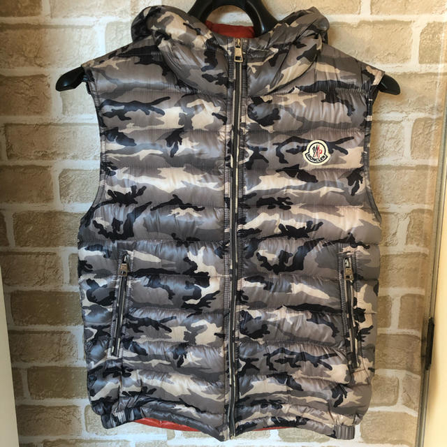 モンクレール  MONCLER カモフラージュベストモンクレール正規品