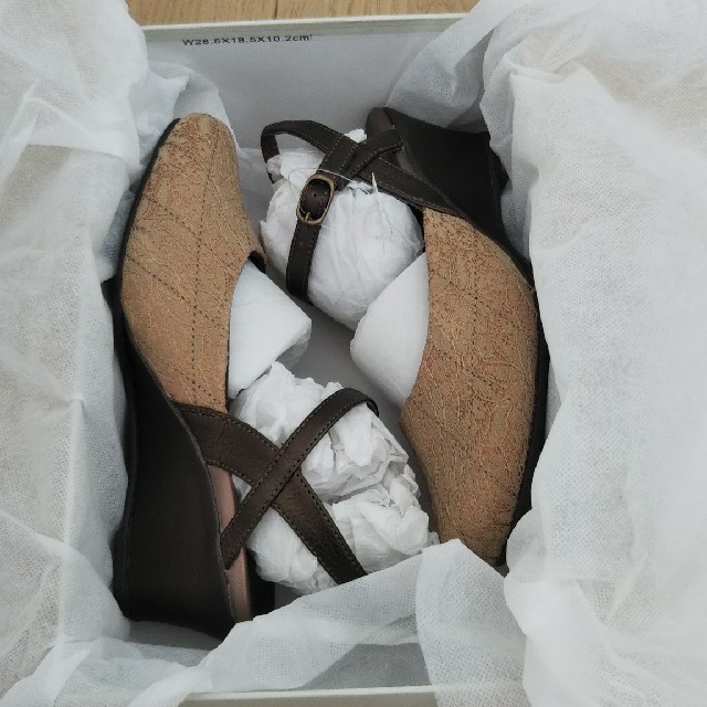 未使用品 アーチフィッター AKAISHI サンダル Sサイズ ベージュ レディースの靴/シューズ(サンダル)の商品写真