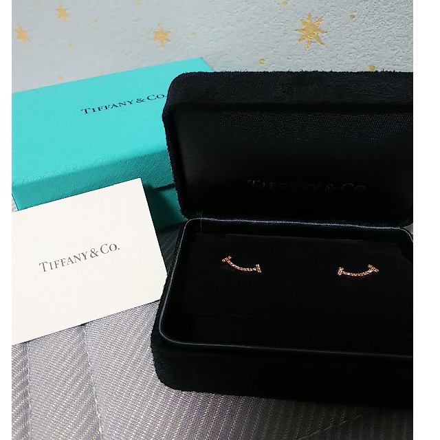 宅送] Tiffany & Co. - TIFFANY Tスマイル ピアス 新品 ティファニー