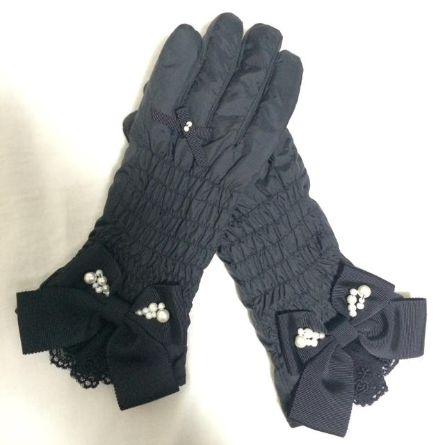 GALLERY VISCONTI(ギャラリービスコンティ)の新品 リボン手袋 レディースのファッション小物(手袋)の商品写真