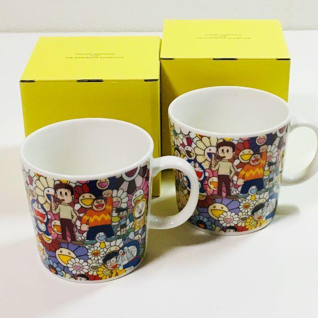 2個セット】 マグカップ お花 カイカイキキ 村上隆 ドラえもん展