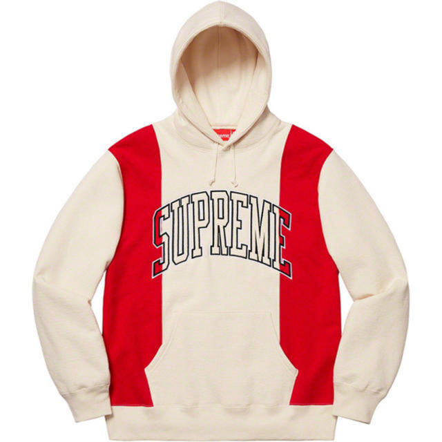 supreme paneled arc hooded Sサイズ