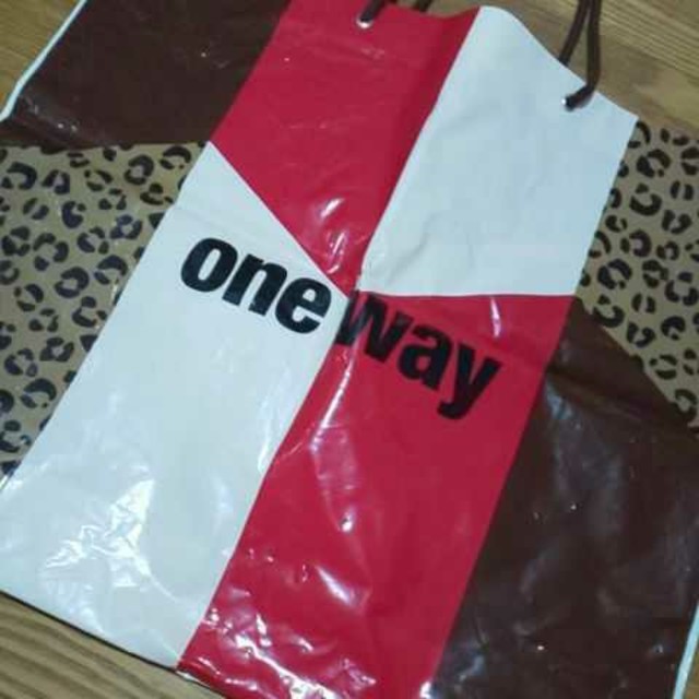 one*way(ワンウェイ)のone way ショッパー 約51cm×44cm×14cm レディースのバッグ(ショップ袋)の商品写真