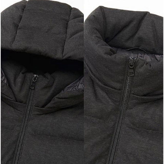 UNIQLO(ユニクロ)のUNIQLO ストレッチダウンコート グレー レディースのジャケット/アウター(ダウンコート)の商品写真