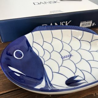 ダンスク(DANSK)の【DANSK】ダンスク  スモールフィッシュプラター 皿 大皿 新品・未使用品(食器)