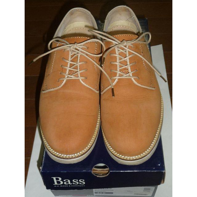 G.H.BASS(ジーエイチバス)の希少 美品 G.H.BASS バッキンガム ヌバック コニャック メンズの靴/シューズ(ブーツ)の商品写真