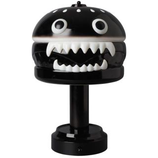 アンダーカバー(UNDERCOVER)のUNDERCOVER HAMBURGER LAMP ハンバーガーランプ 黒(テーブルスタンド)