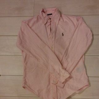 ラルフローレン(Ralph Lauren)のラルフローレン　ピンクストライプシャツ(シャツ/ブラウス(長袖/七分))