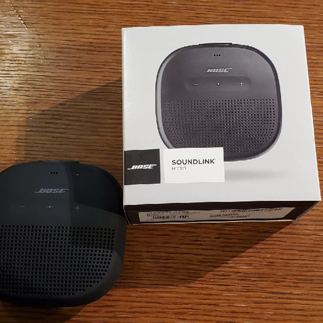国産新作 BOSE Bose SoundLink Micro ブラックの通販 by gacha|ボーズ