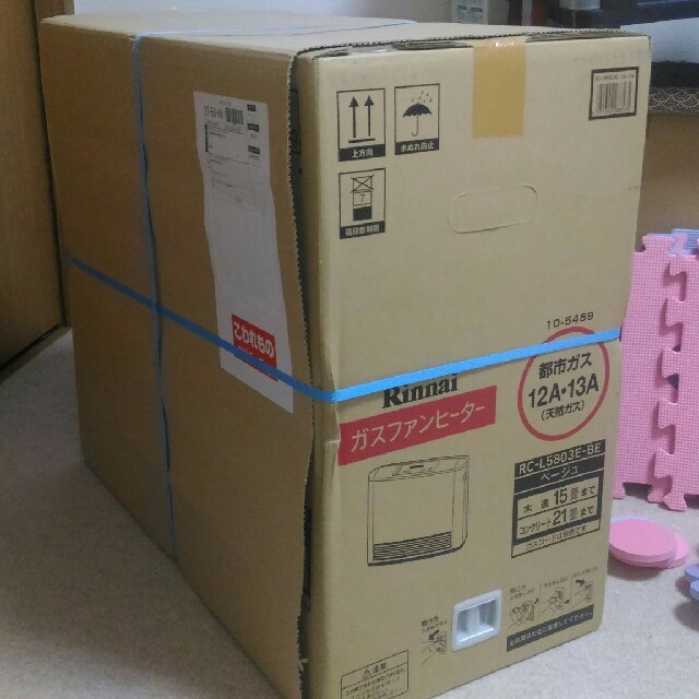 最高級品 mihiro様専用Rinnai ガスファンヒーター(都市ガス12A・13A用