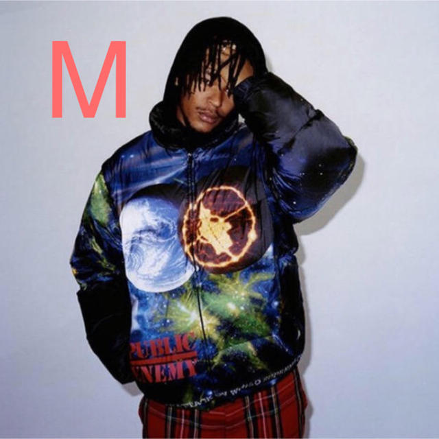 Supreme(シュプリーム)の【M】 Public Enemy Puffy Jacket シュプリーム メンズのジャケット/アウター(ダウンジャケット)の商品写真