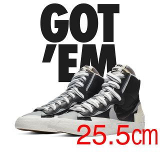 ナイキ(NIKE)の【新品・未使用】SACAI x NIKE ブレイザー MID(スニーカー)