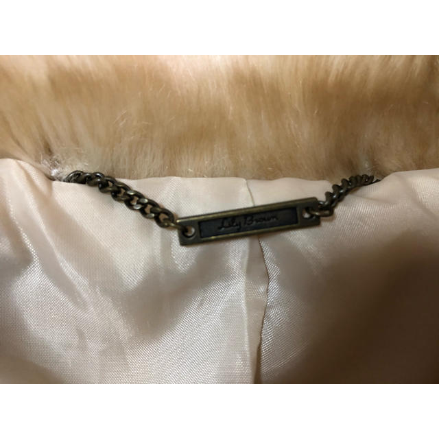 Lily Brown ファーコート9000円 半額以下!! - 毛皮/ファーコート