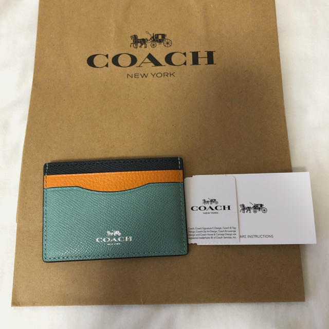 COACH(コーチ)のコーチ　カードケース メンズのファッション小物(名刺入れ/定期入れ)の商品写真