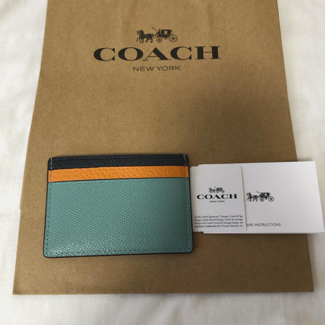 COACH(コーチ)のコーチ　カードケース メンズのファッション小物(名刺入れ/定期入れ)の商品写真