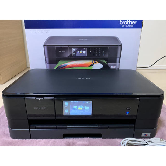 Brother インクジェット複合機カラープリンター DCP-J4215N-B - PC周辺機器