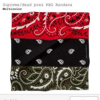 シュプリーム(Supreme)のsupreme RBG Bandana バンダナ(バンダナ/スカーフ)