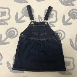 プチバトー(PETIT BATEAU)のサロペット&corduroy pin2点(スカート)