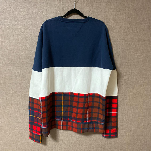 TOMMY HILFIGER(トミーヒルフィガー)の【試着のみ】TOMMY  HILFIGER DENIM　ビッグロゴ スウェット メンズのトップス(スウェット)の商品写真