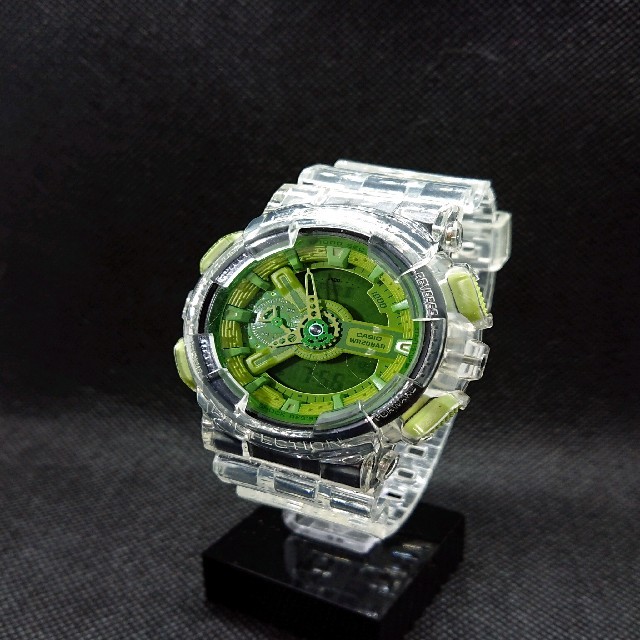 G-SHOCK(ジーショック)のG-SHOCK GA110 カスタム クリアスケルトン【美品】 メンズの時計(腕時計(デジタル))の商品写真