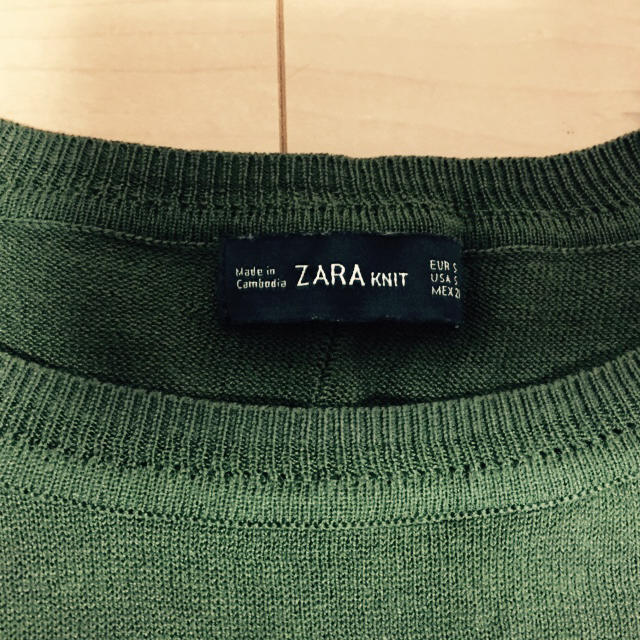 ZARA(ザラ)のZARA ニットお取り置き中 レディースのトップス(ニット/セーター)の商品写真