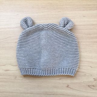 ベビーギャップ(babyGAP)のベビーGAP,くま耳 帽子,タグ無し新品 未使用★(帽子)