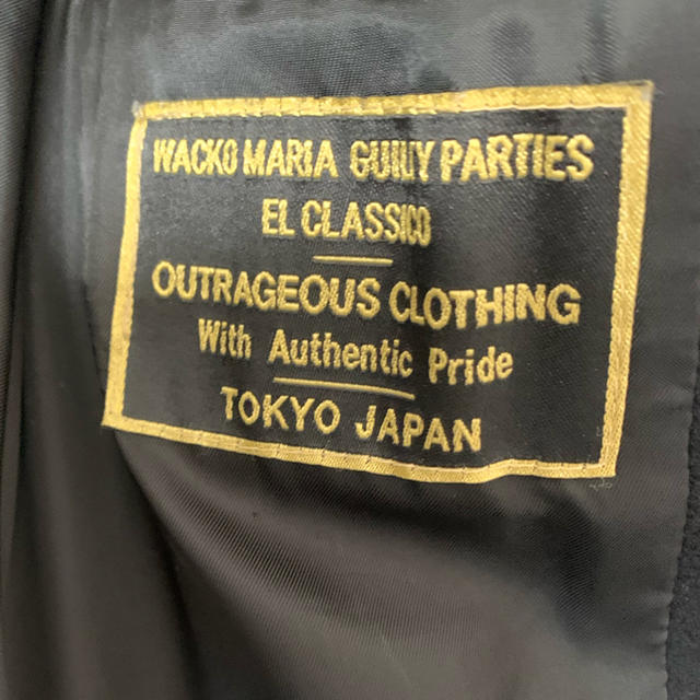 WACKO MARIA - wacko maria メルトン ウール pコートの通販 by
