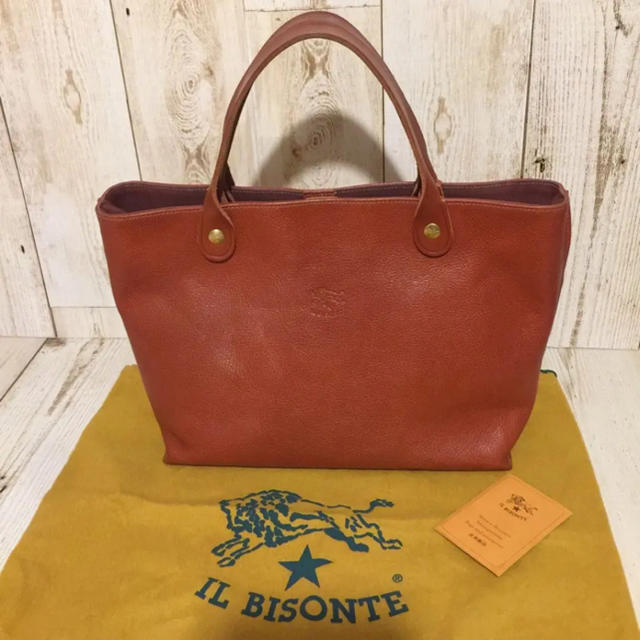 IL BISONTE レザートートバッグ