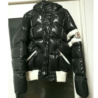 モンクレール(MONCLER)のMONCLER モンクレール  ダウン L  サイズ3 ダウンジャケット 黒  (ダウンジャケット)